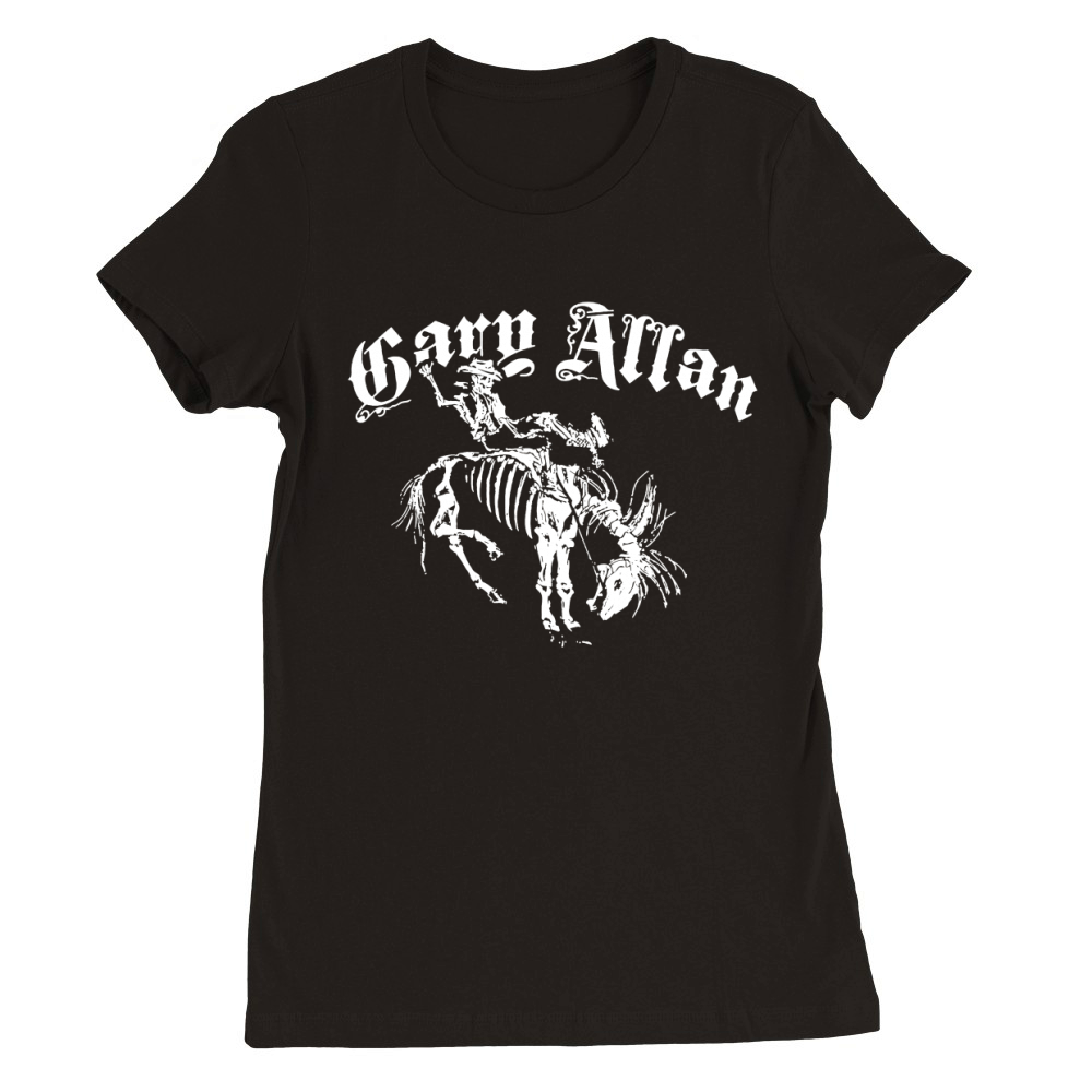 Gary Allan Tshirt Premium Womens Crewneck T-shirt
