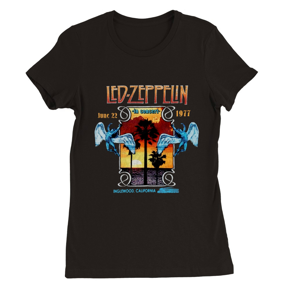 Led Zeppelin Premium Womens Crewneck T-shirt