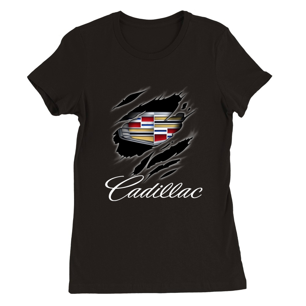 LIMITTED EDITION CADILLAC Premium Womens Crewneck T-shirt
