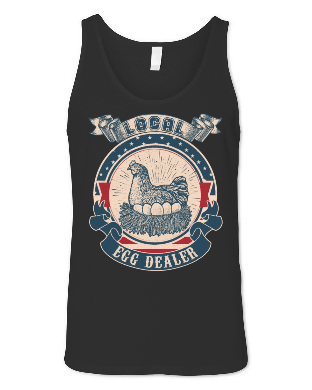 Local egg dealer vintage Unisex Jersey Tank