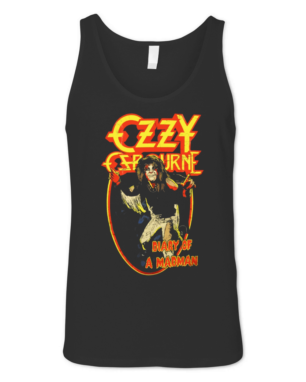 Ozzy Ozbourne A Madman Unisex Jersey Tank