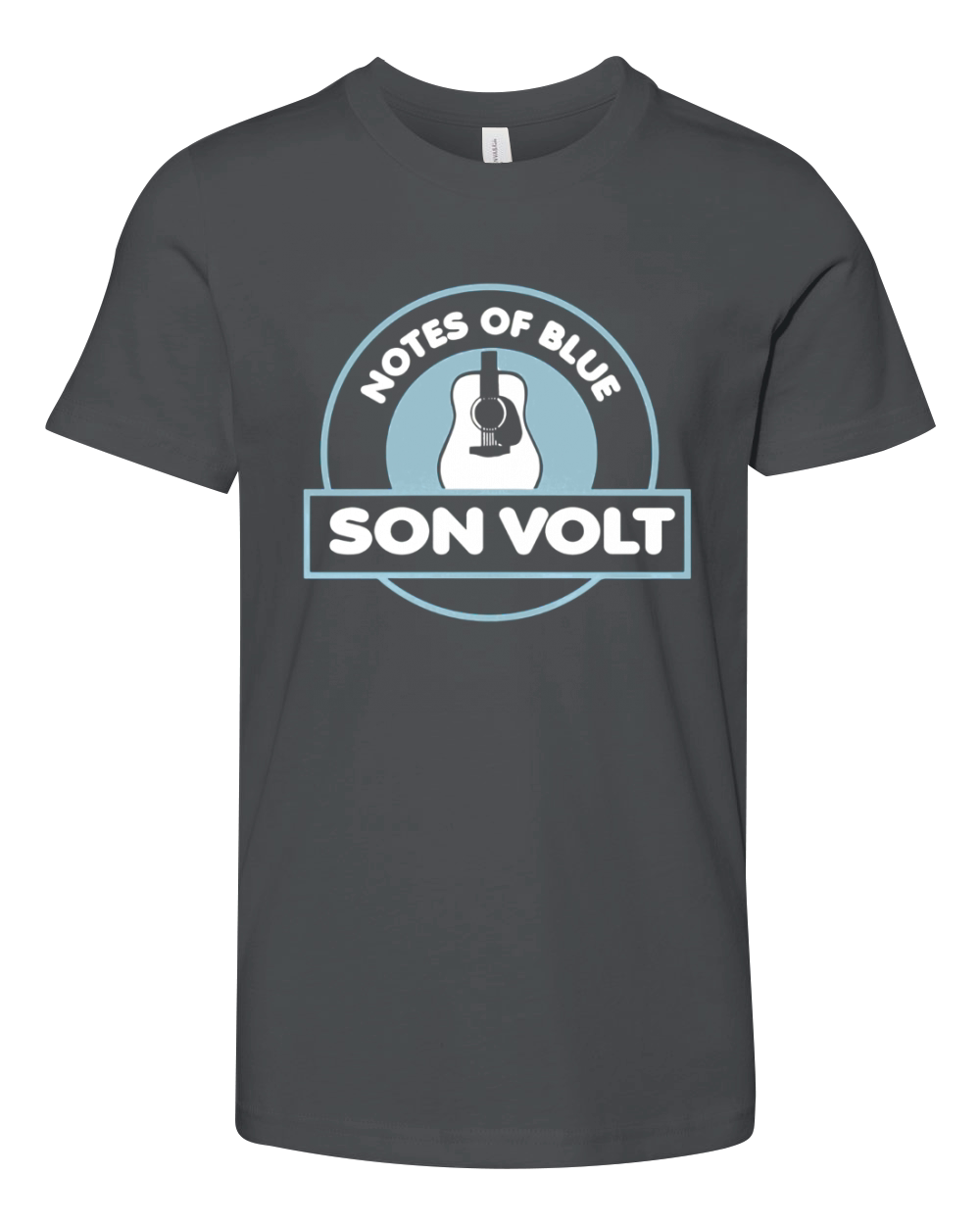 Son Volt Band Notes of Blue Tshirt Youth Unisex Jersey Tee