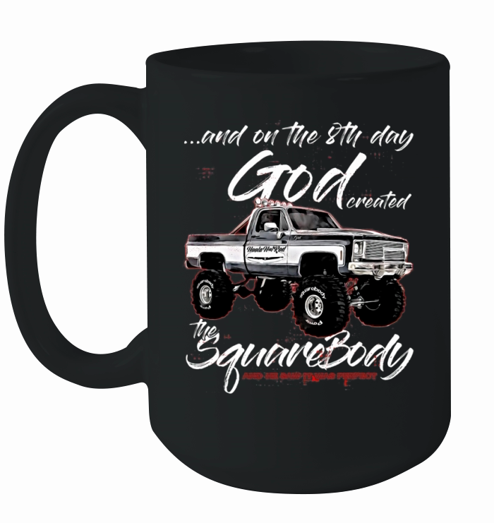 8th God Jimmy Squarebody Truck Ceramic Mug