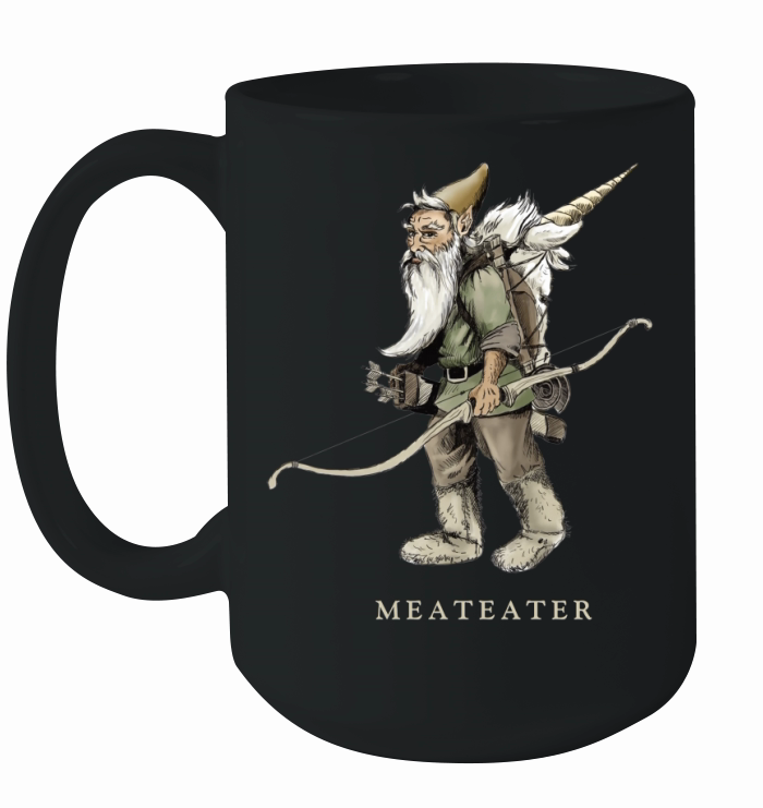 Gnome Packing Out a Unicorn 2.0 Meateater For T-Shirt - Unisex Long Sleeve Ceramic Mug