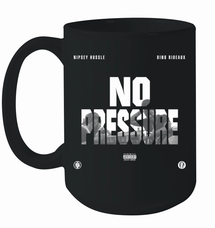 Rip Nipsey Hussle Crenshaw No Pressure Bino Rideaux - Unisex Long Sleeve Ceramic Mug