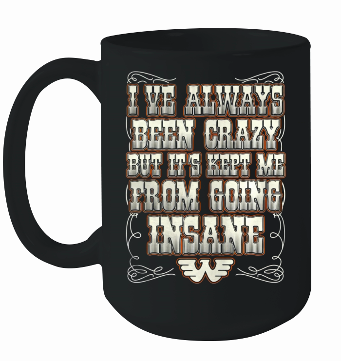 Waylon Jennings - I've always been crazy Ceramic Mug