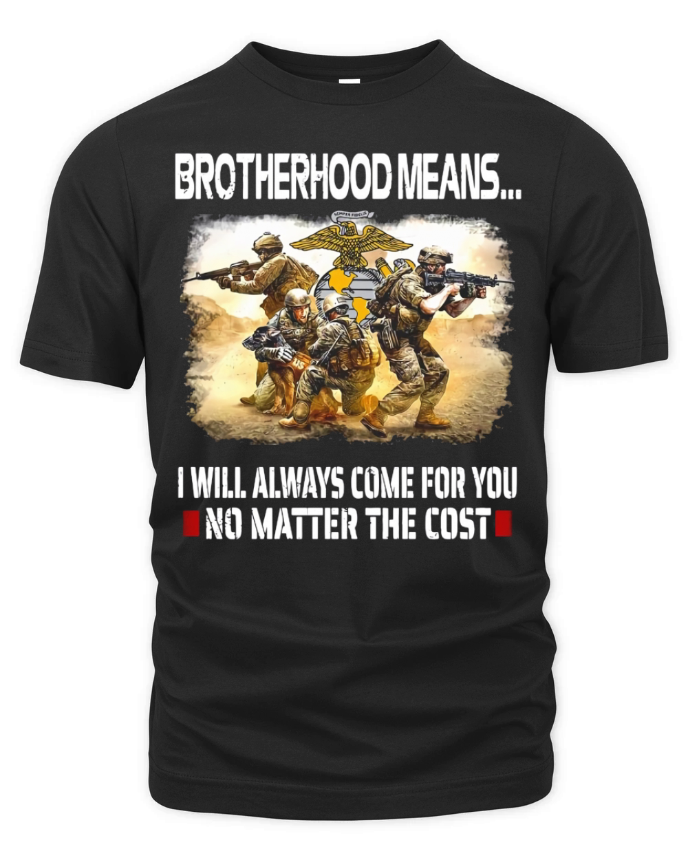 United States Marine Corps Brotherhood Means shirt Organic Unisex T-shirt
