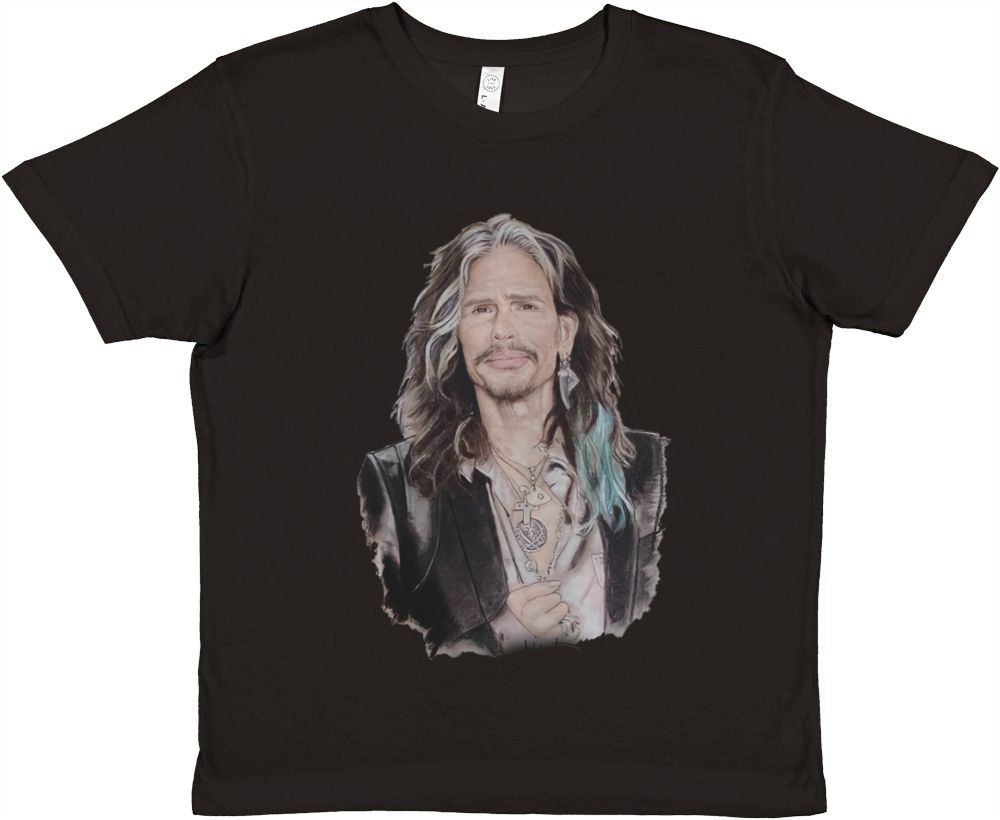 STEVEN TYLER LOVING 2 Tshirt, STEVEN TYLER LOVING 2 Hoodies Premium Kids Crewneck T-shirt