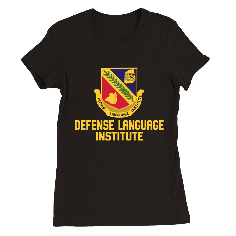 Defense Language Institute Premium Womens Crewneck T-shirt
