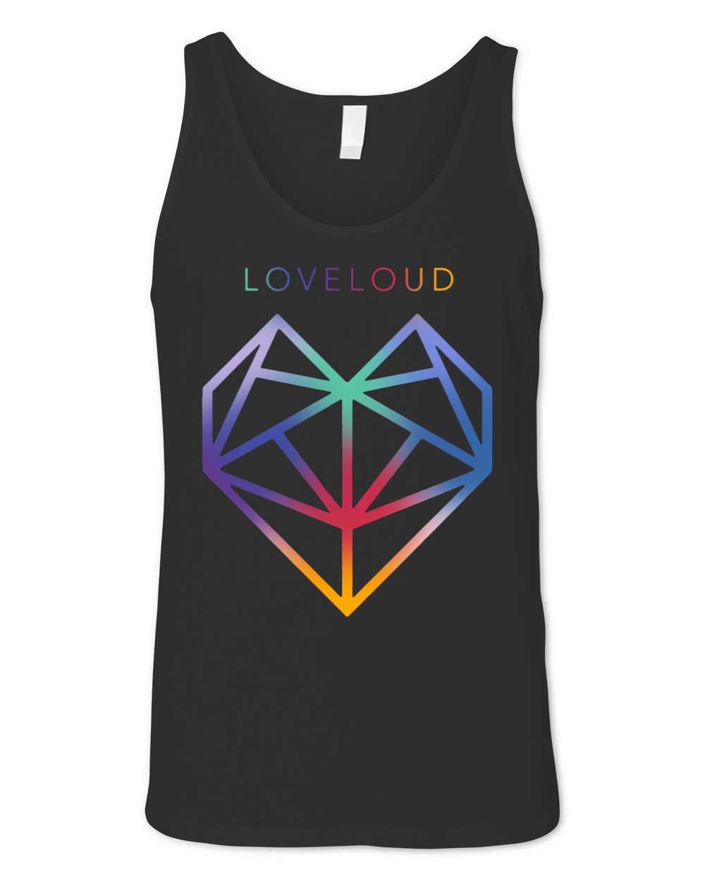 LOVE LOUD MUSIC FESTIVAL 2018 GUSRAISTORE Unisex Jersey Tank