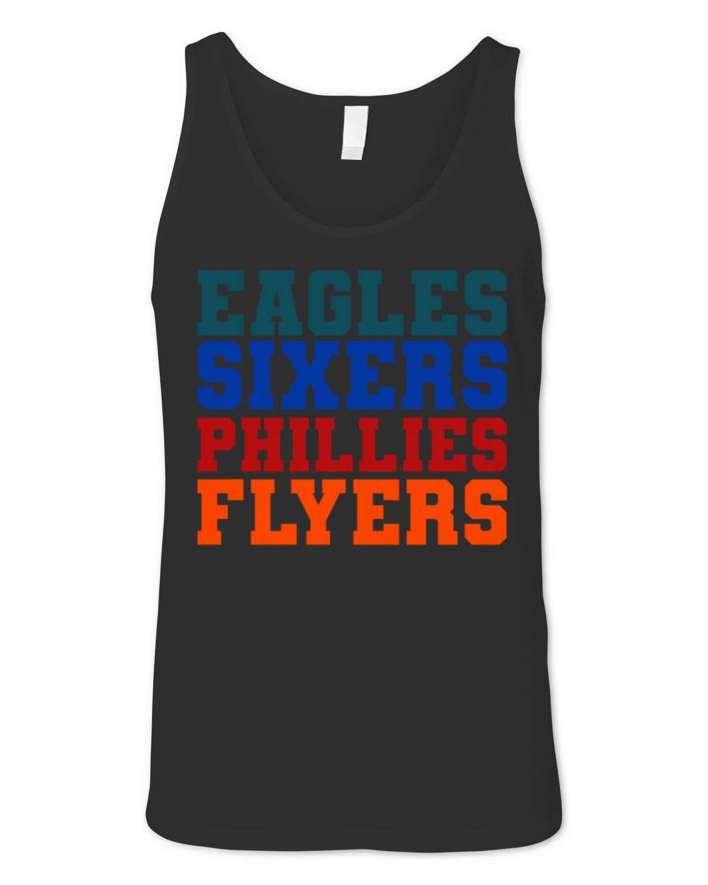 Retro Vintage Eagles Sixers Phillies Flyers Unisex Jersey Tank