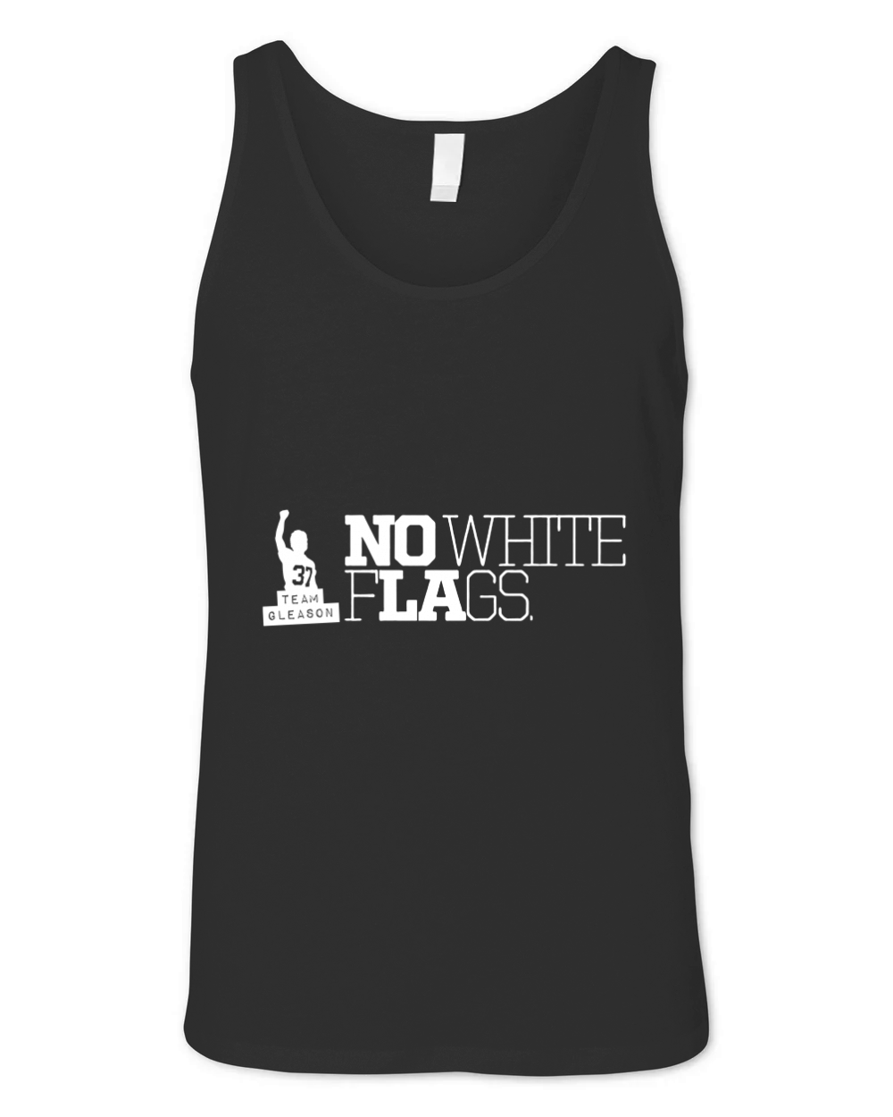Simple No White Flags Unisex Jersey Tank