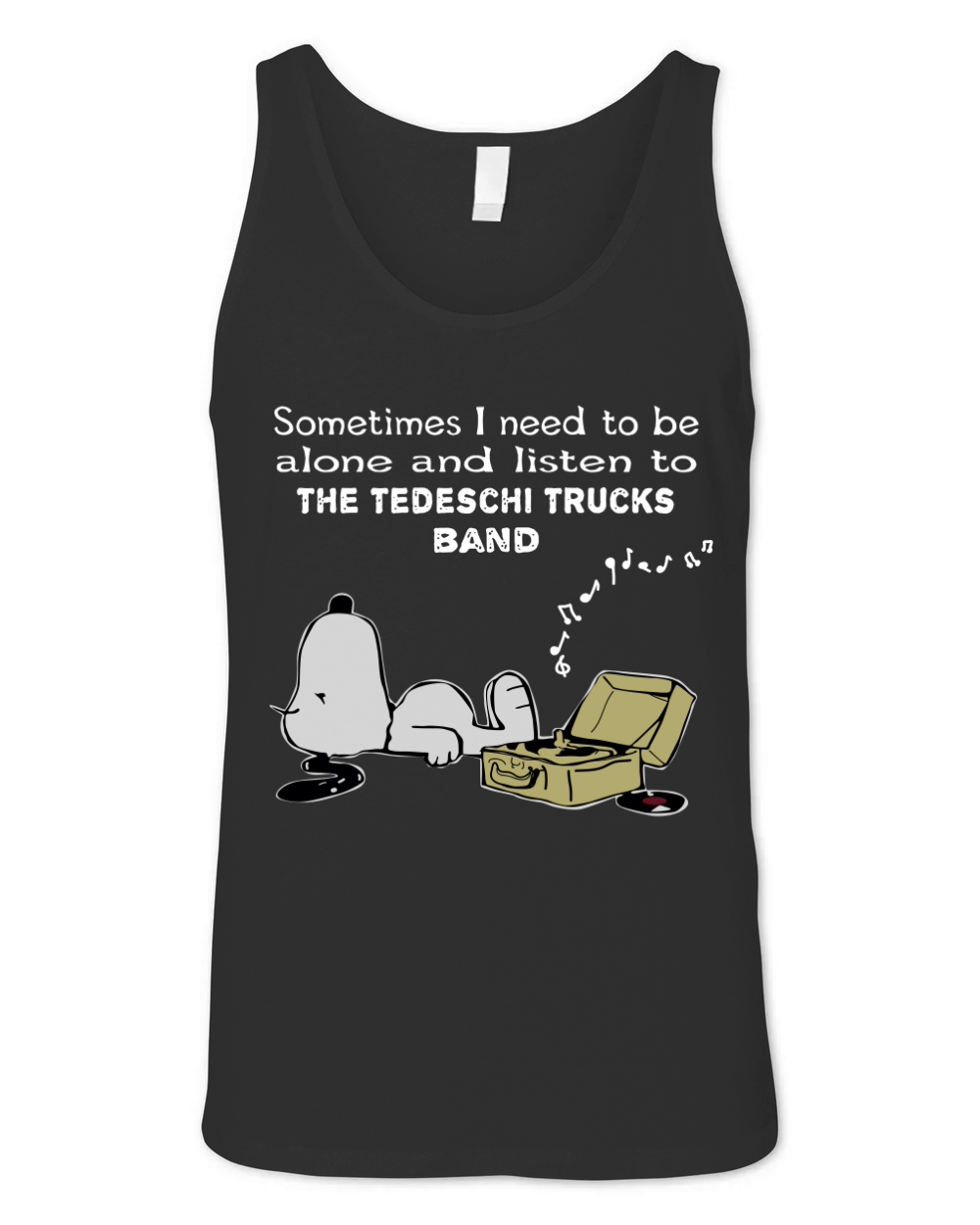 Sometimes I need to be alone and listen to The Tedeschi Trucks Band Unisex Jersey Tank