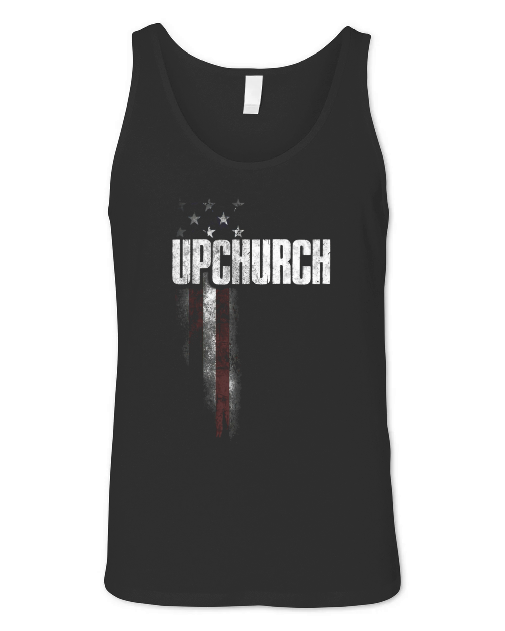 Upchurch Family American Flag Unisex Jersey Tank