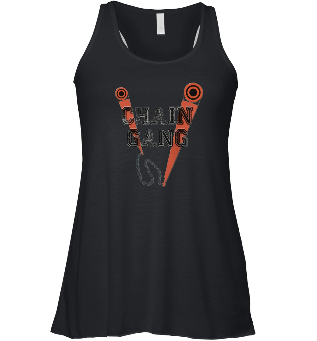 Chain Gang Football T-Shirt Women's Flowy Tank Top