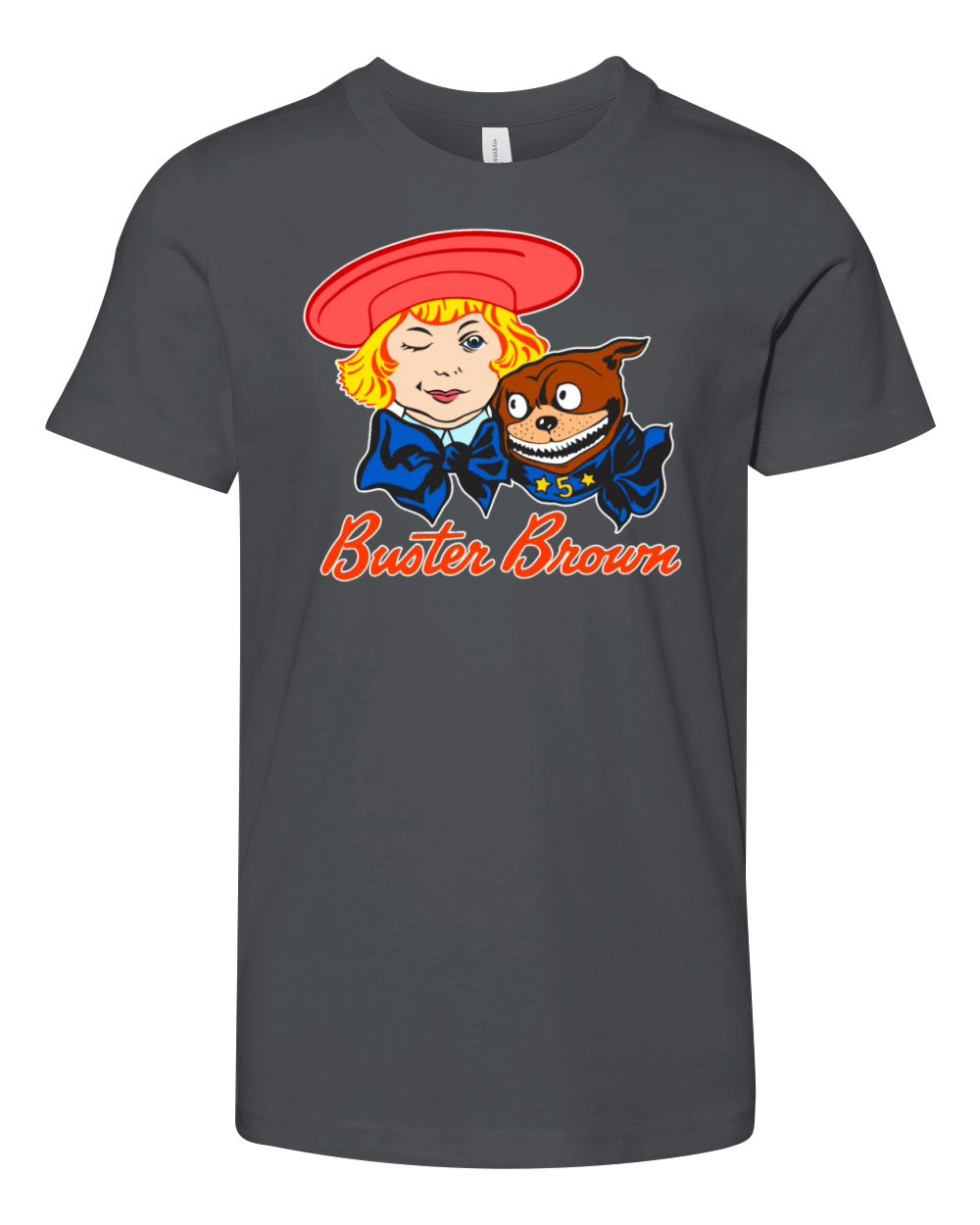 BUSTER BROWN Youth Unisex Jersey Tee