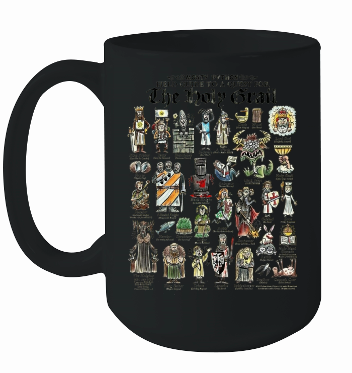 Monty python field guide to a quest for the holy Grail Ceramic Mug