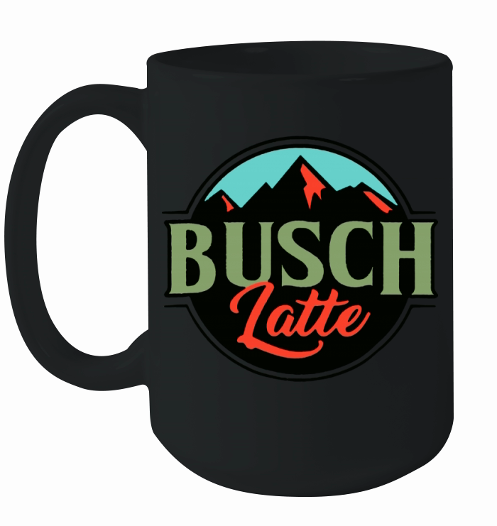 Vintage Busch Light Busch Latte Ceramic Mug