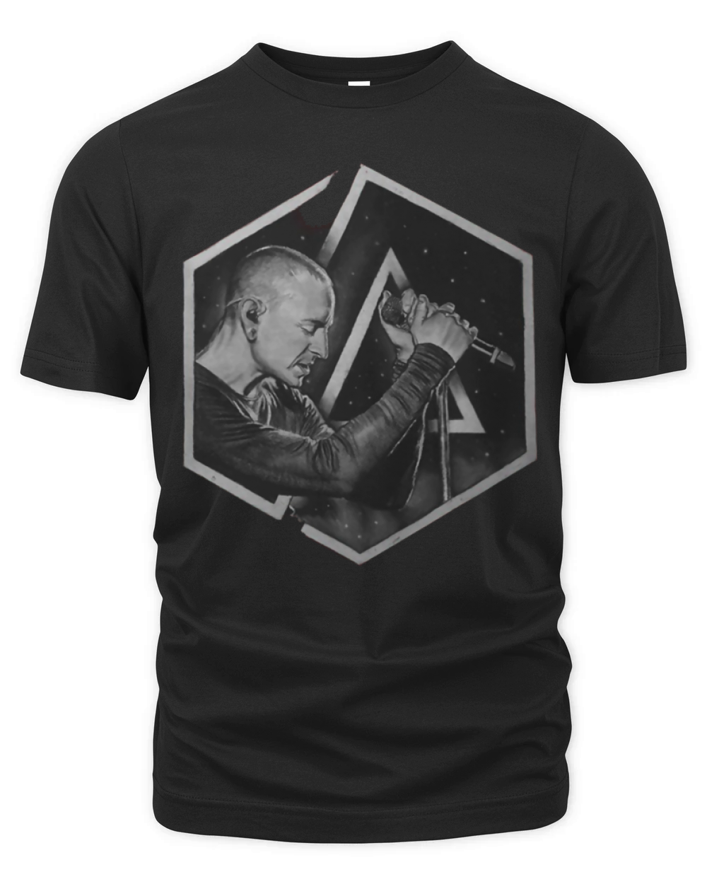 Chester Bennington Tribute Organic Unisex T-shirt