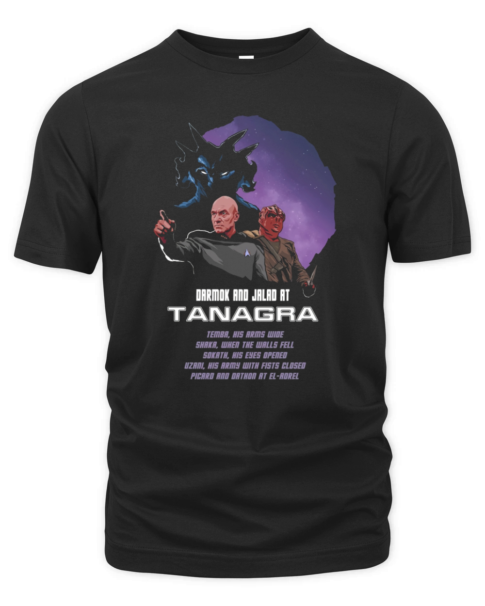 Darmok and Jalad at Tanagra Retro Trending Organic Unisex T-shirt
