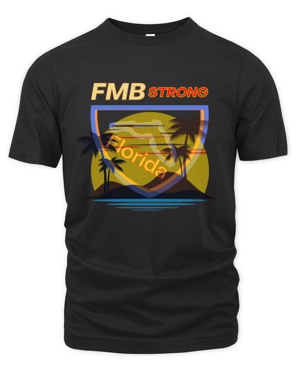 Fort Myers FMB STRONG HURRICANE Florida T Shirt Organic Unisex T-shirt