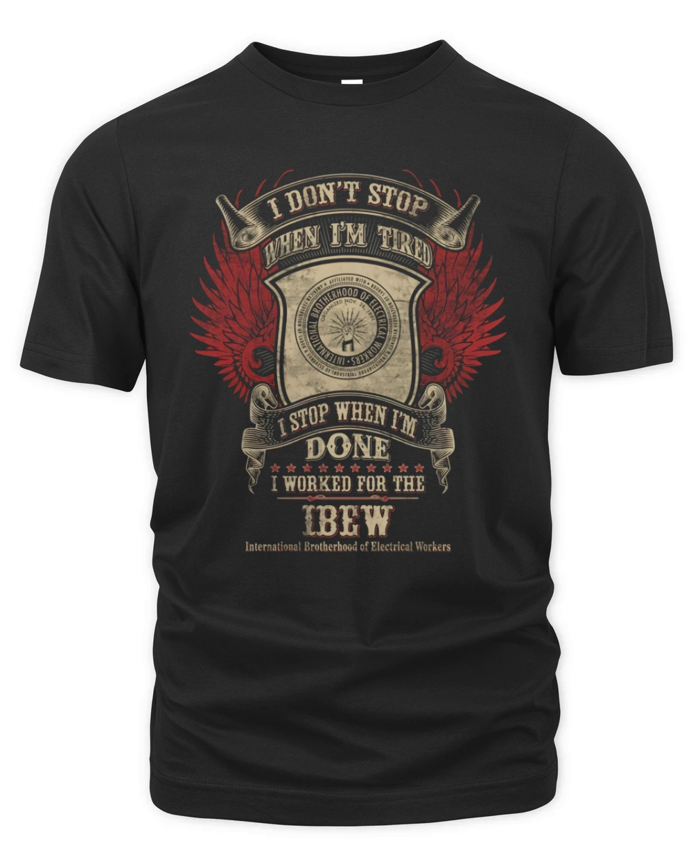 International Brotherhood of Electrical Workers Organic Unisex T-shirt