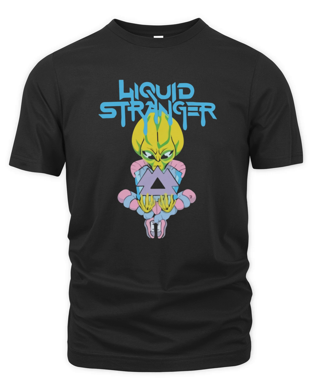 liquid stranger Beautiful print art Organic Unisex T-shirt