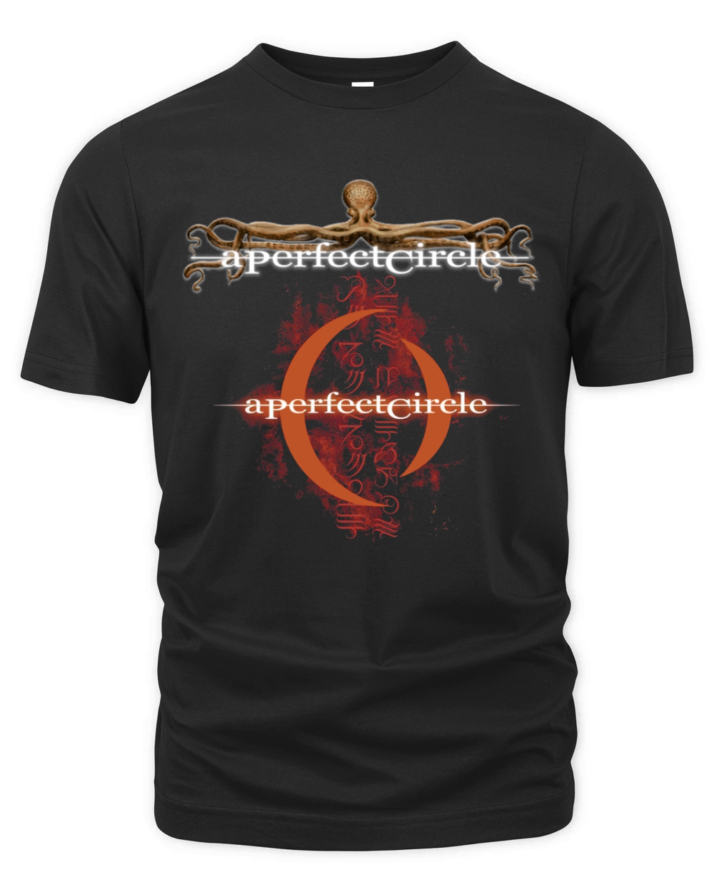 Love Perfect Circle Band Organic Unisex T-shirt