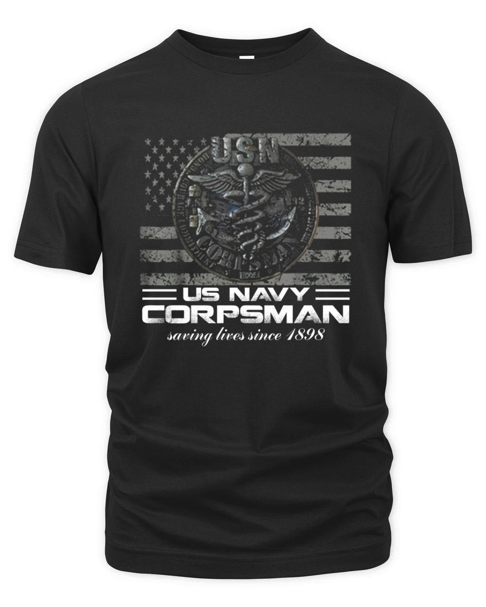 Us Navy Corpsman Navy Veteran Ideas t-shirt Organic Unisex T-shirt