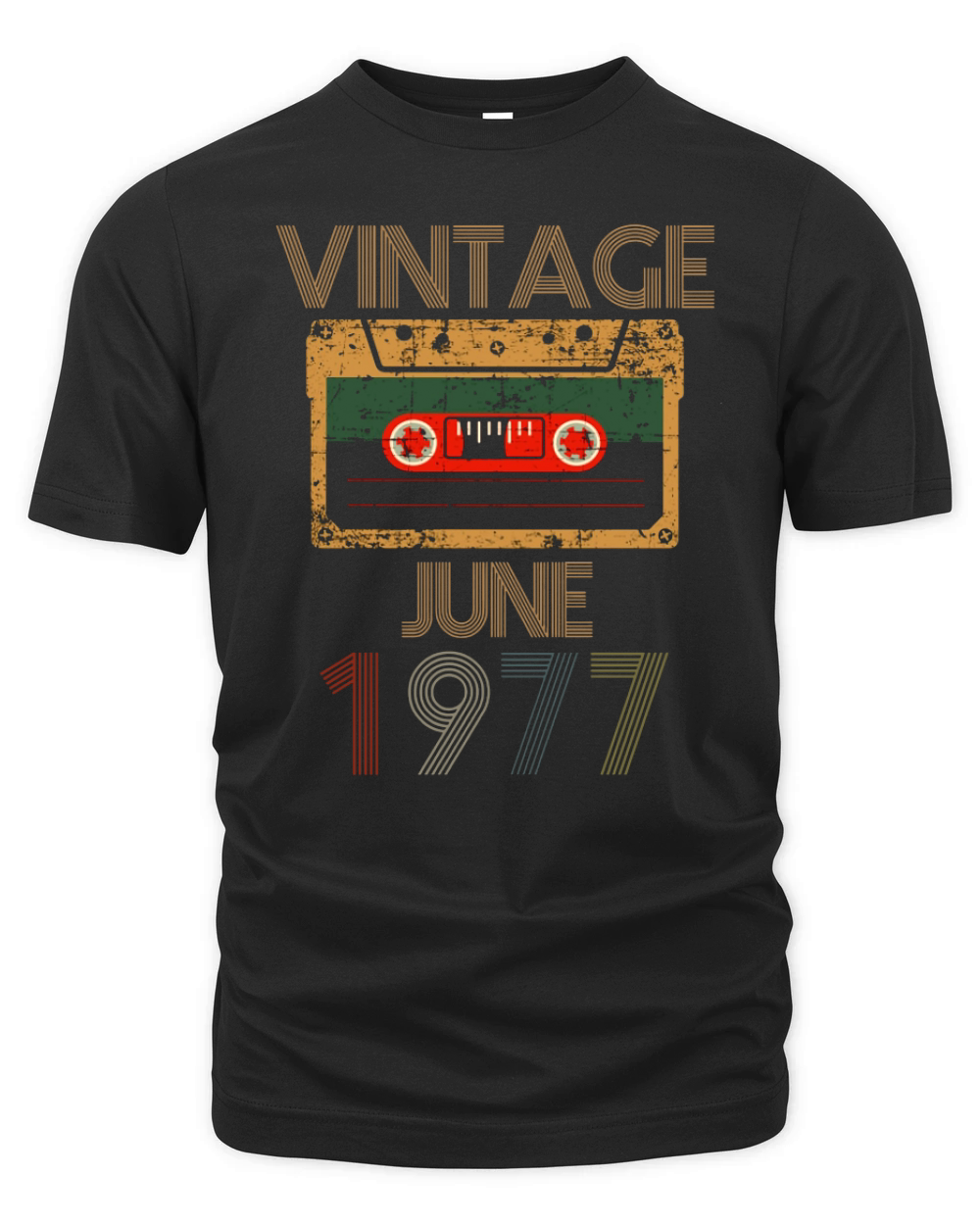 Vintage June 1977 Organic Unisex T-shirt