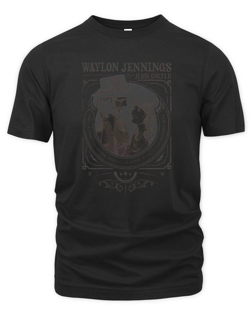 Waylon Jennings Organic Unisex T-shirt