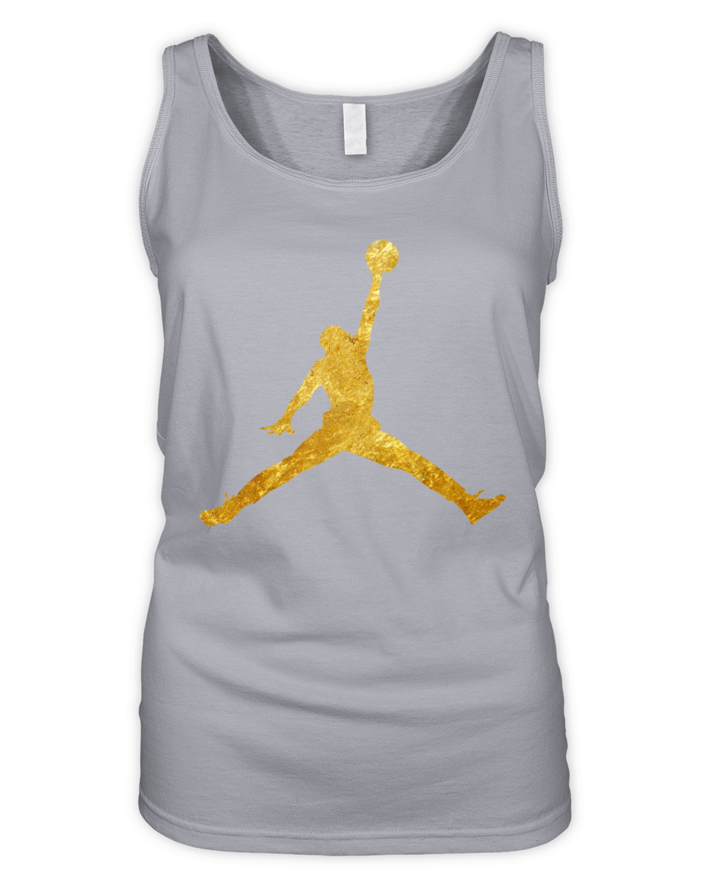 Gold Jordan Logo Tee Shirt, jordan, logo, air - Forever In My Heart Organic Women's Tank Top