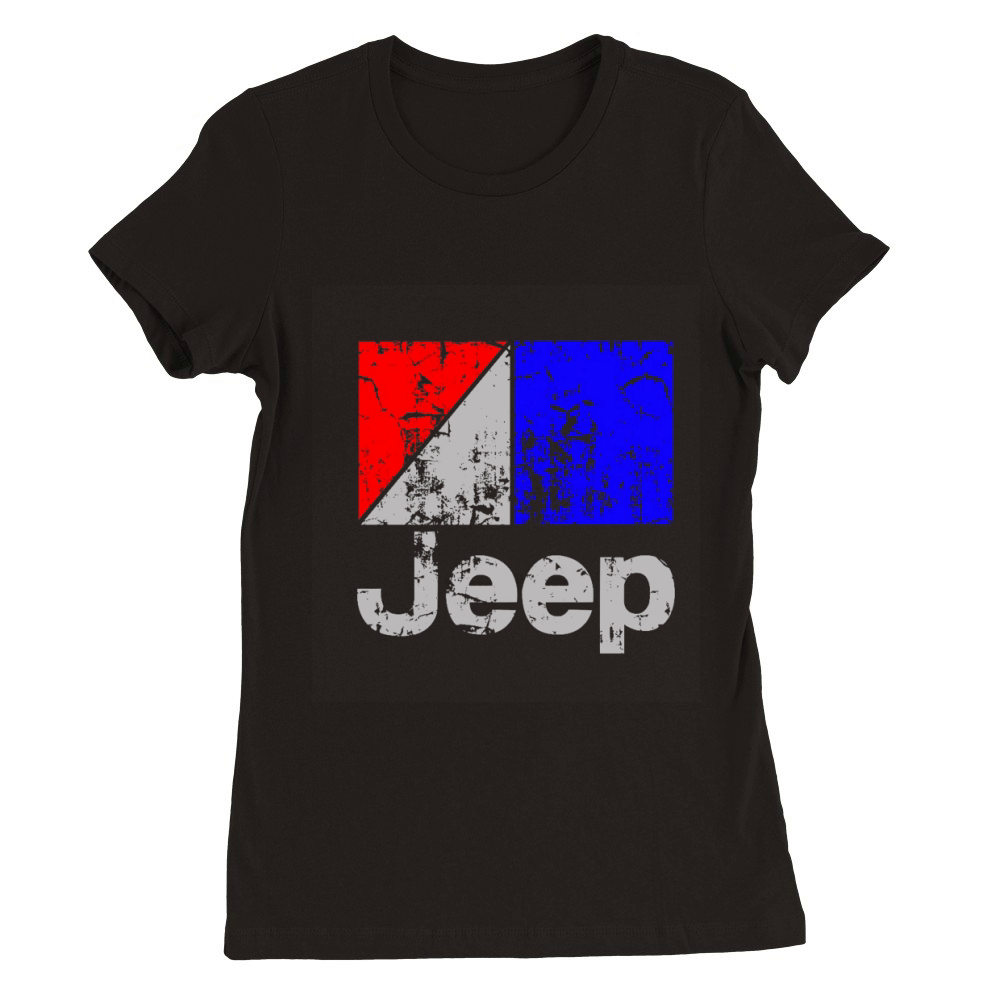Amc Jeep Premium Womens Crewneck T-shirt