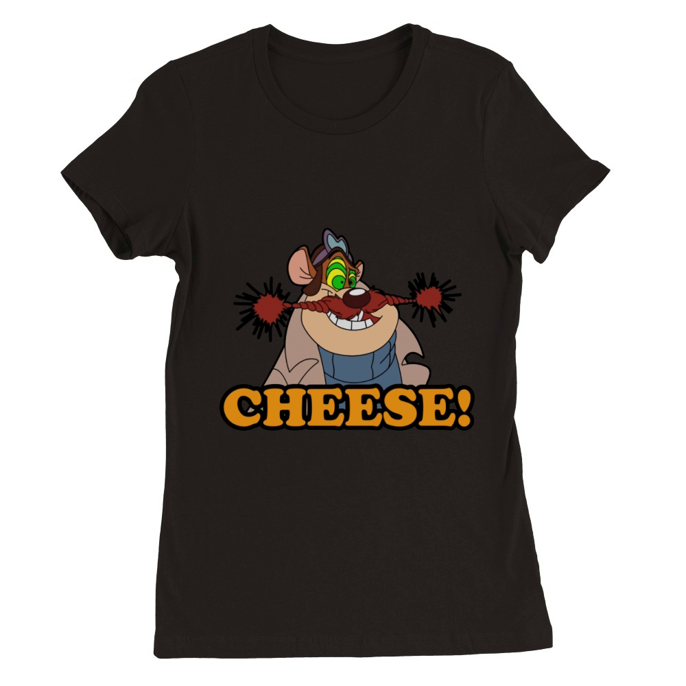 Monterey Jack Cheese Attack! T-Shirt Premium Womens Crewneck T-shirt