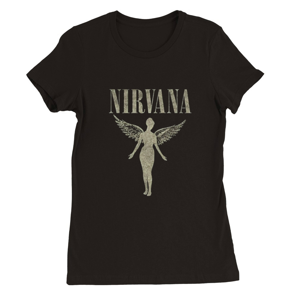 Nirvana  in Utero Tour Premium Womens Crewneck T-shirt
