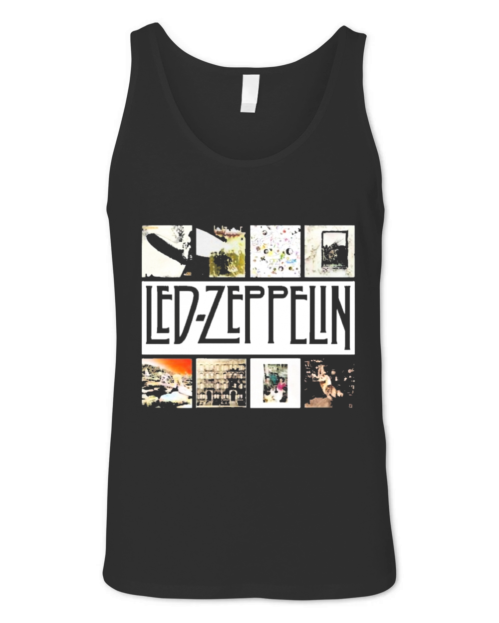 Led Zeppelin Classic Rock Band Unisex Jersey Tank