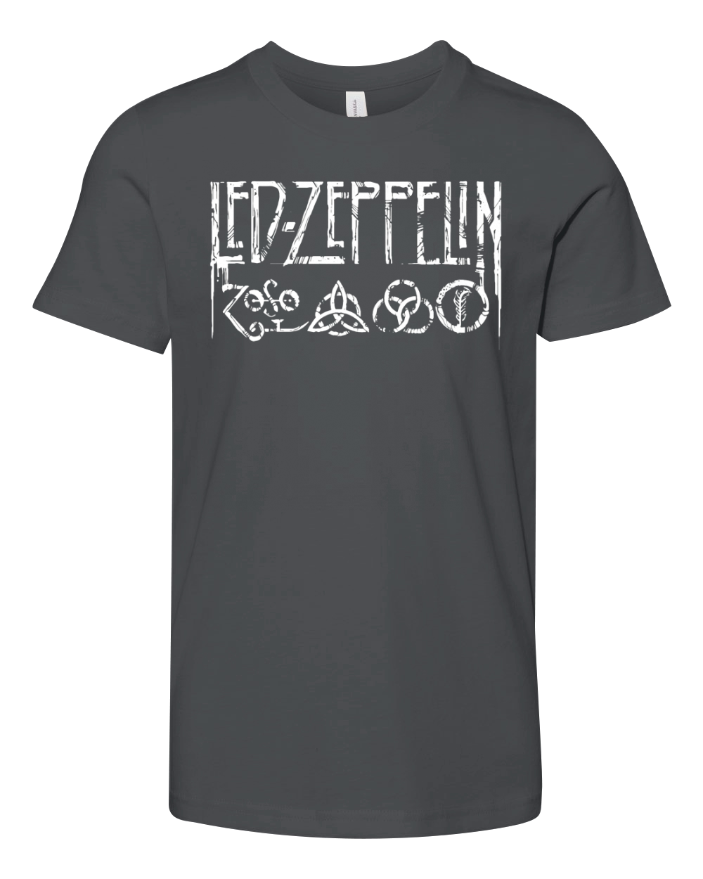DISTRESSED VINTAGE LED ZEPPELIN WOMEN Youth Unisex Jersey Tee