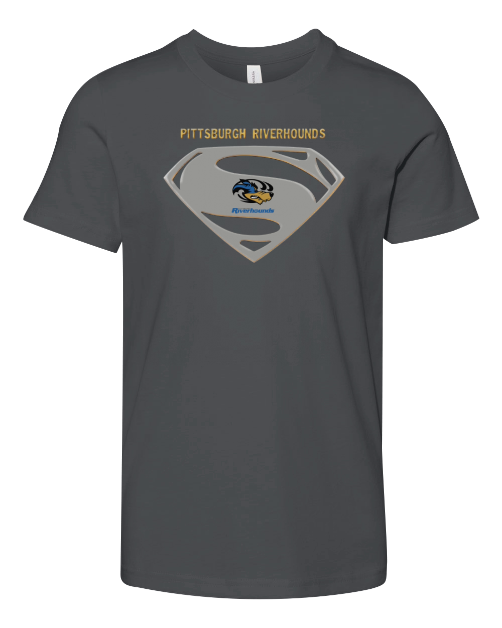 Pittsburgh Riverhounds Tshirt Youth Unisex Jersey Tee
