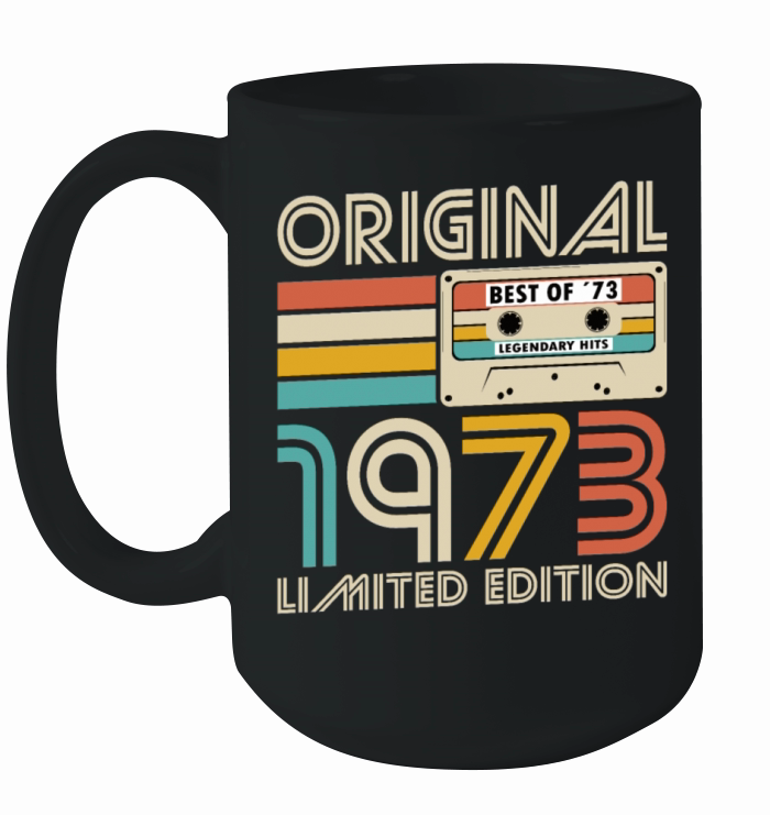 50th birthday vintage 1973 original 1973 Ceramic Mug