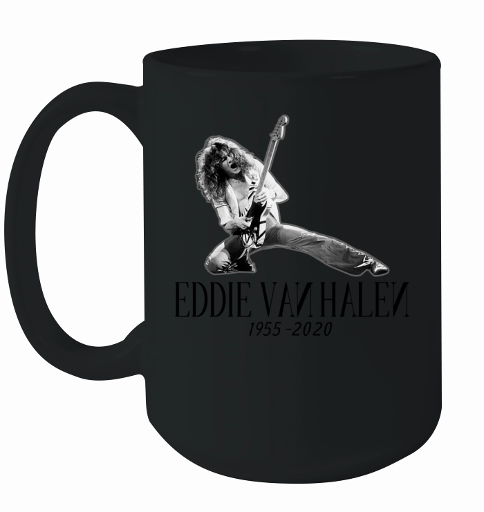 Eddie Van Halen Perform Ceramic Mug