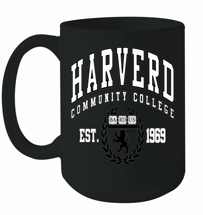 Joke Shirt Harverd Community College(MIsspelled) Kids Shirts Ceramic Mug