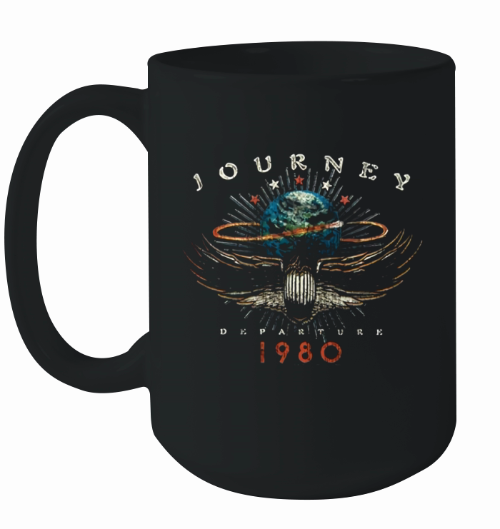 Journey Rock Band Music Group Departure 1980 Ceramic Mug