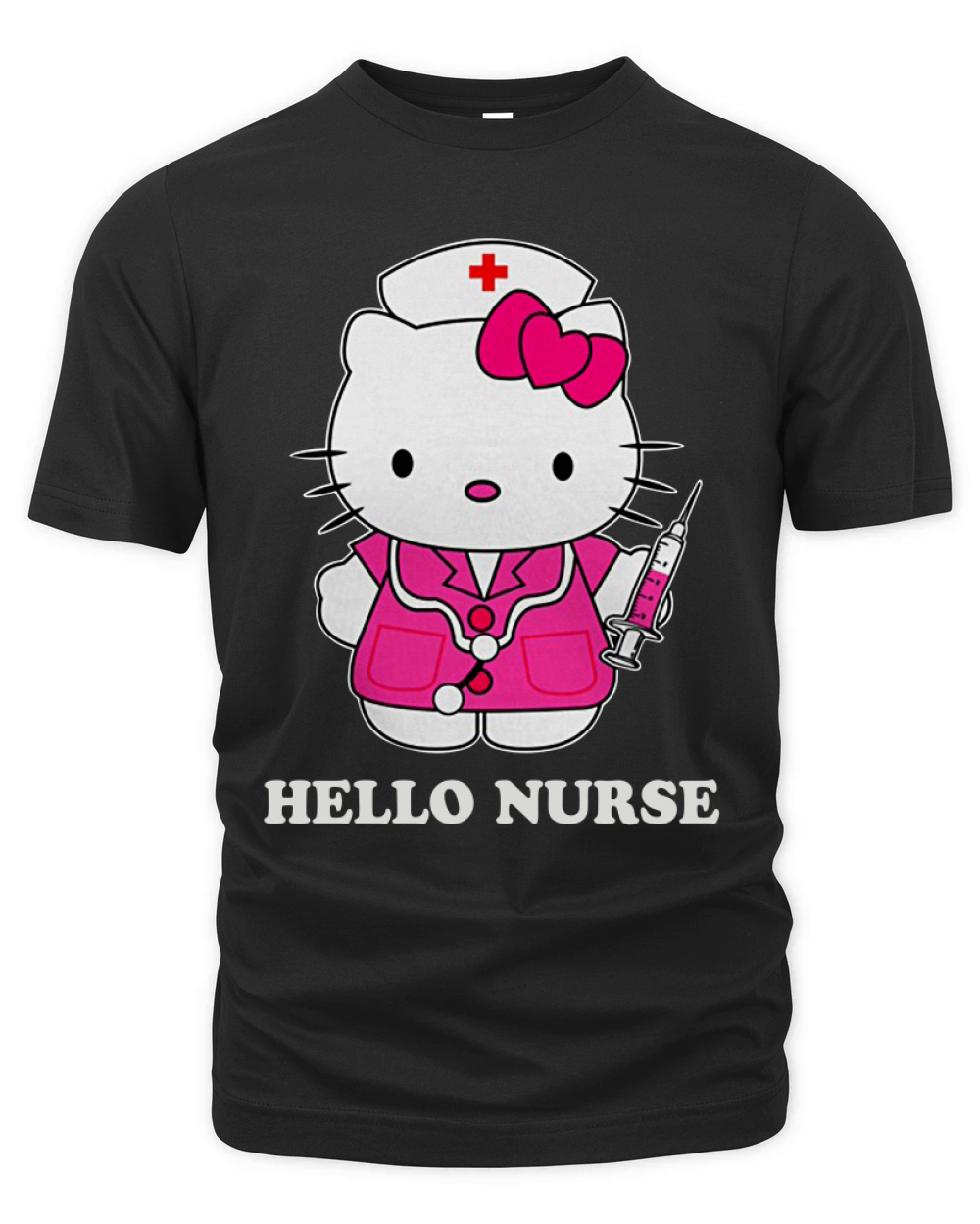 Nurse-Hello Kitty Organic Unisex T-shirt