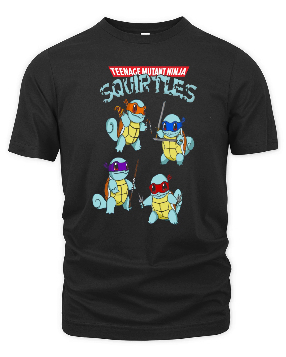 teenage mutant ninja squirtles Organic Unisex T-shirt