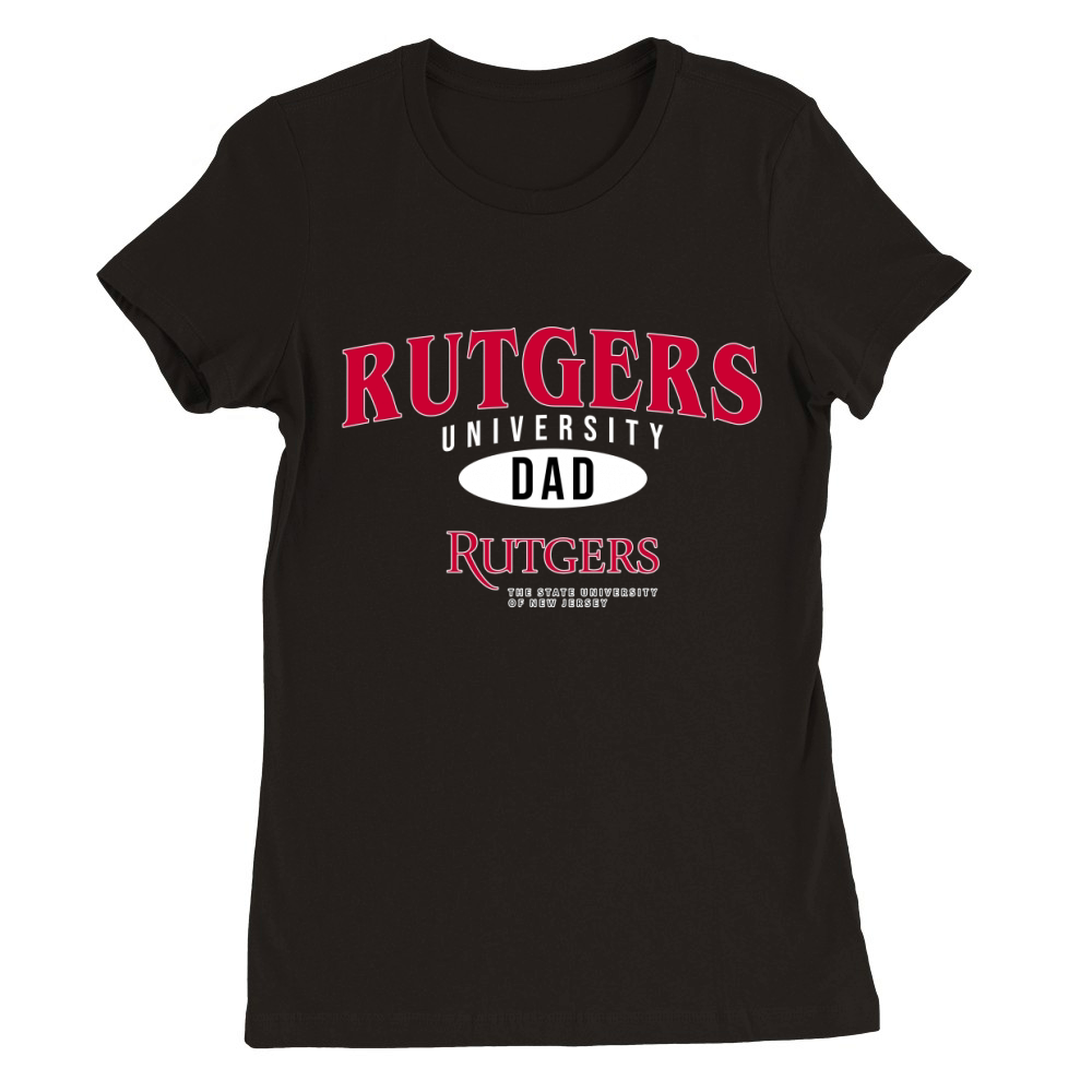 Champion Rutgers University Dad 2020 Premium Womens Crewneck T-shirt