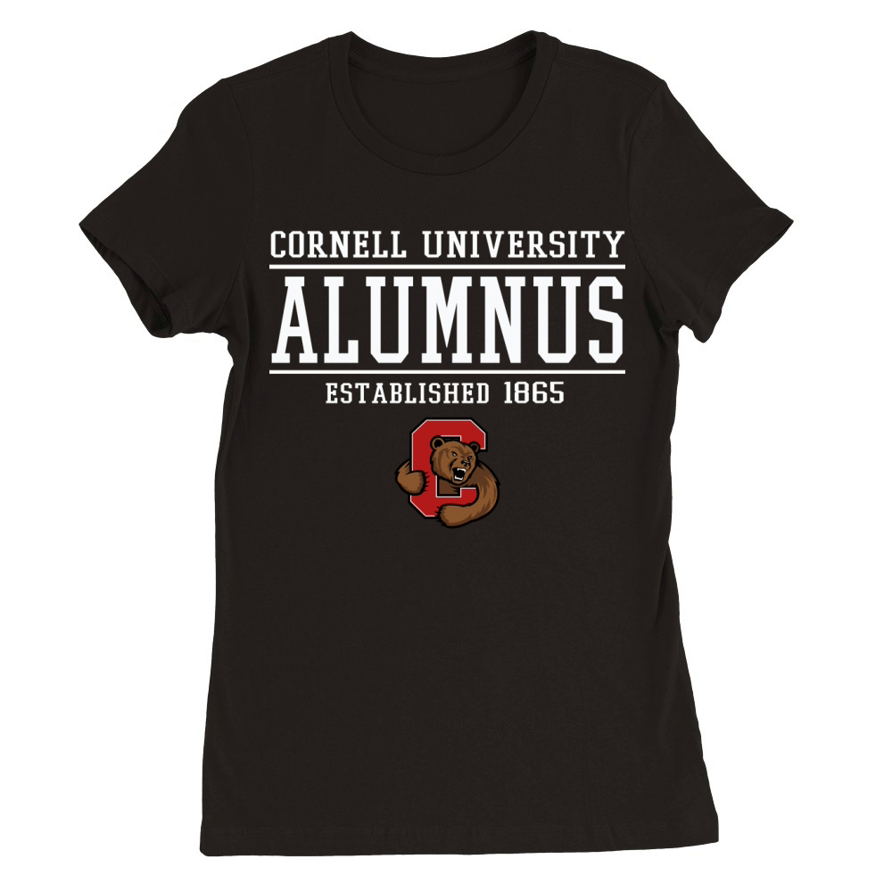 Cornell University Alumnus Premium Womens Crewneck T-shirt