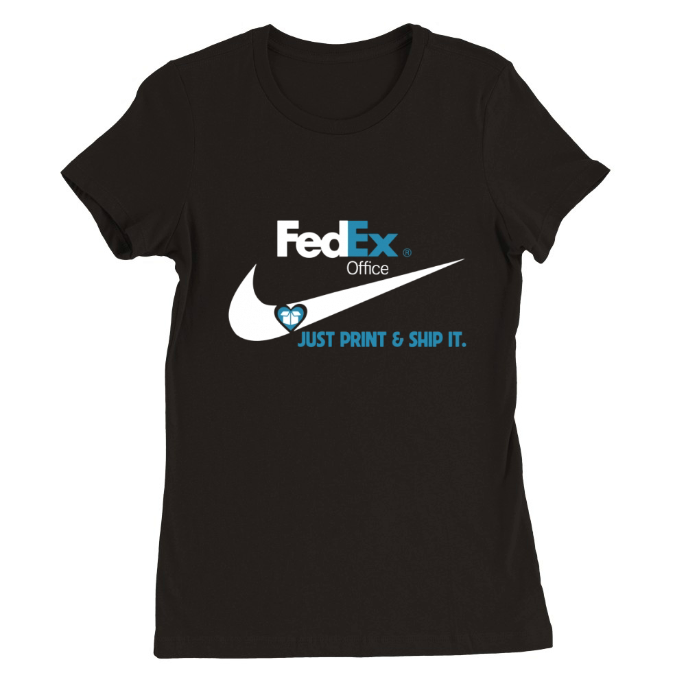 FedEx Office Premium Womens Crewneck T-shirt