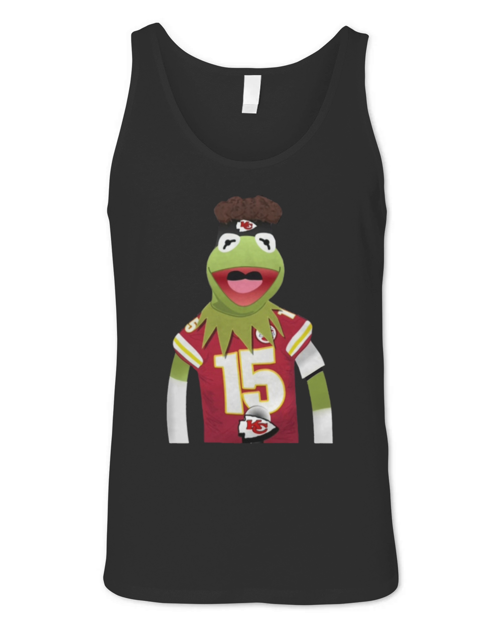Kermit Mahomes Meme Unisex Jersey Tank