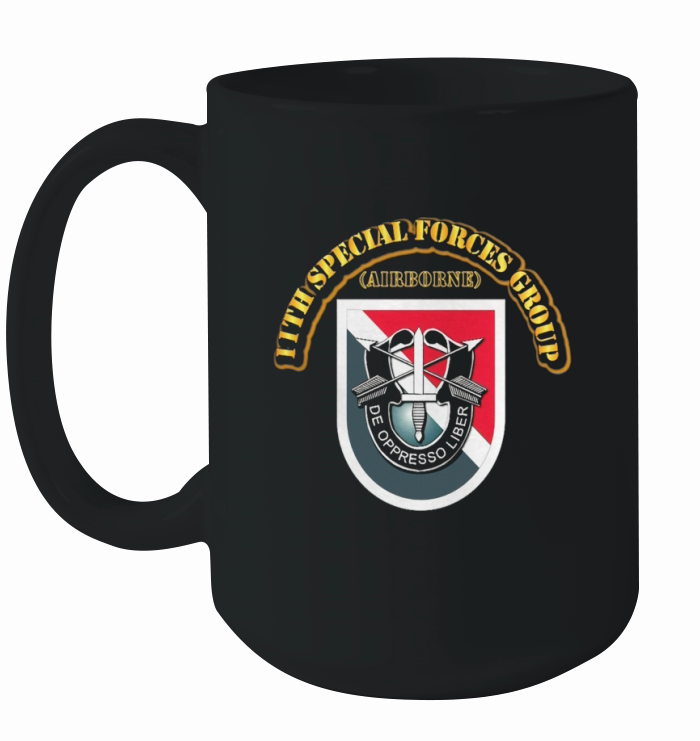 11th Special Forces Group (Airborne) Tshirt Ceramic Mug
