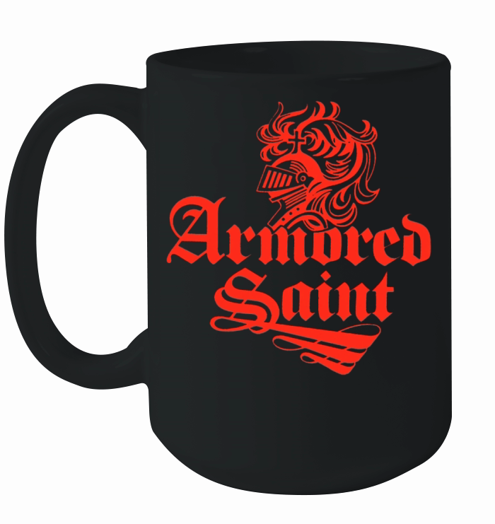 Armored Saint Ceramic Mug